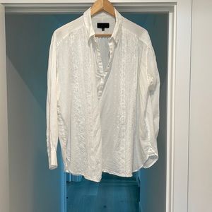 Nili Lotan white blouse